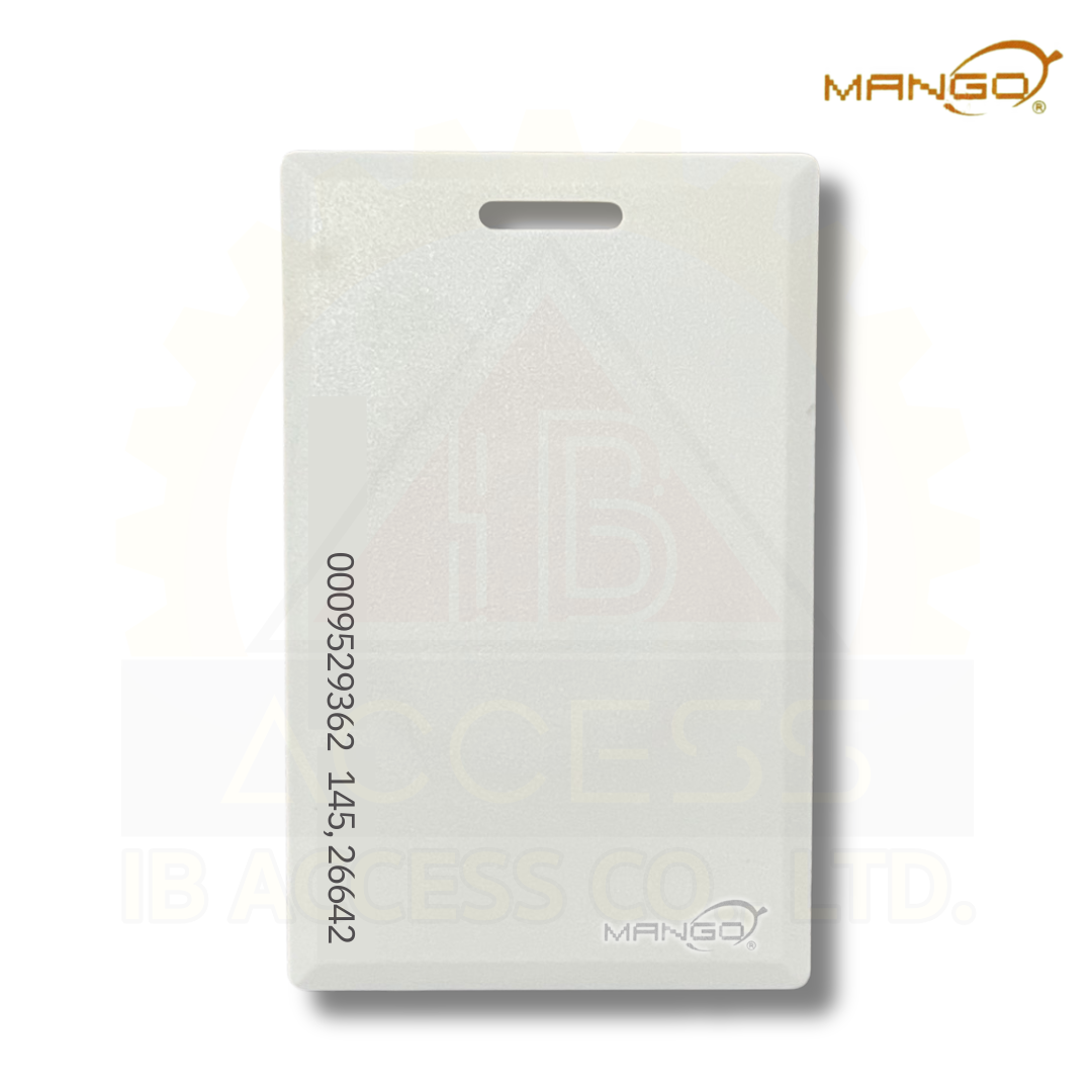 บัตรคีย์การ์ด Proximity Card แบบหนา 1.8 mm. ยี่ห้อ Mango (ไม่เรียงเลข) ไม่มีขั้นต่ำ