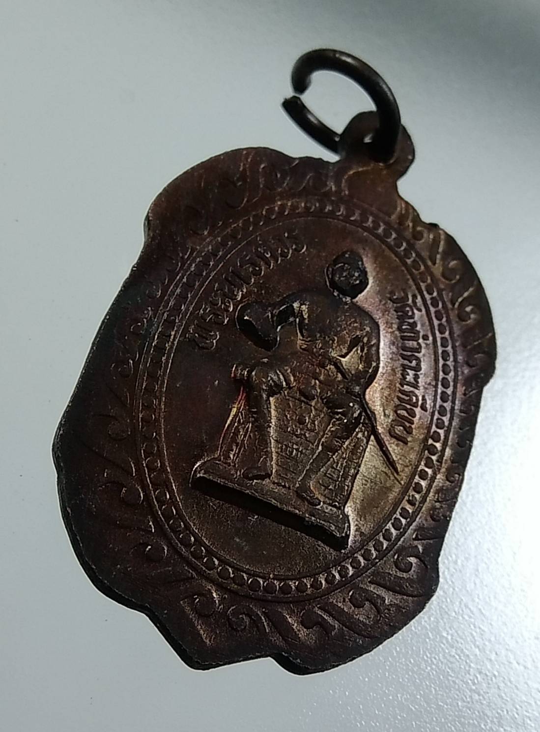 A1646 เหรียญพระพุทธชินราช หลังสมเด็จพระนเรศวร วัดท่าตะเคียน จ.พิษณุโลก