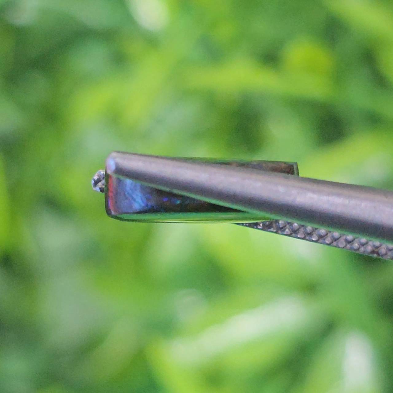 พลอย โบลเดอร์ โอปอล ออสเตรเลีย Australian Boulder Opal 3.86 กะรัต (Cts.) พลอยแท้ อัญมณีมงคลประจําวันเกิด เครื่องประดับพลอย