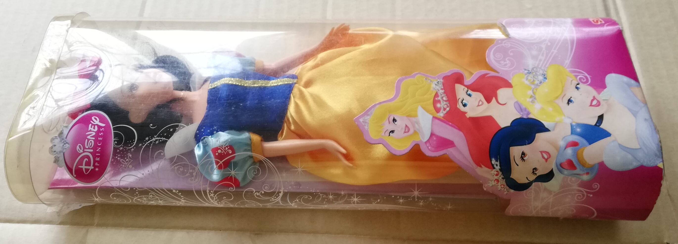 ของสะสมในแพ็ค สภาพแกะกล่อง, กล่องเก่ามีตำหนิตามภาพ Disney Princess, Princess Snow White, เจ้าหญิง ดิสนีย์ เจ้าหญิงสโนว์ไวท์, ลิขสิทธิ์Simba Toys