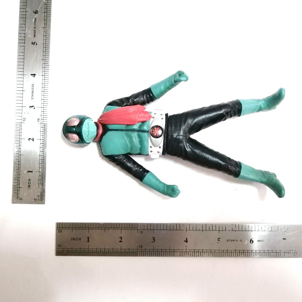 *** ขาดเขา ,ซอฟ7นิ้ว(ซอฟ1000เยน) ไรเดอร์1 อิจิโกะ ปากเขียวตาชมพู ไม่มีป้าย สภาพดี (ถ้ามีป้าย เขาครบขายที่1100)