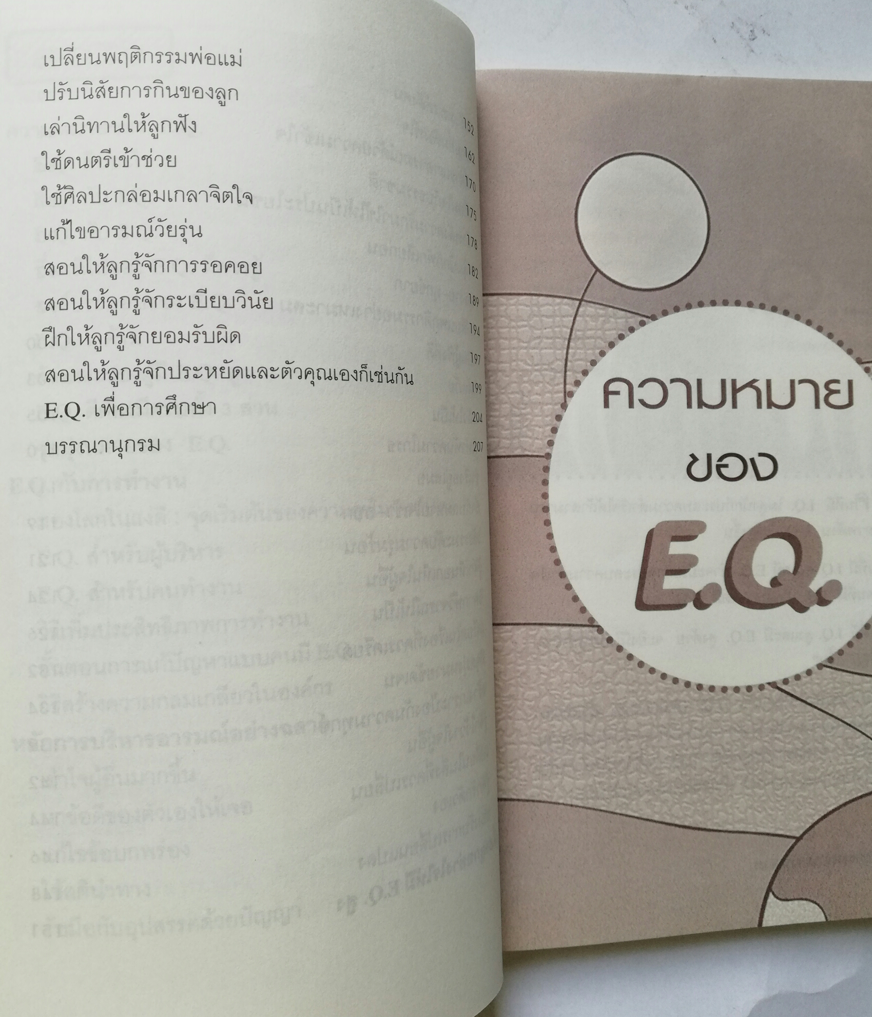หนังสือพัฒนาตนเอง "E.Q. บริหารอารมณ์ อย่างฉลาด" โดย กร ศิริโชควัฒนา **หนังสือมีตำหนิ โปรดดูทุกภาพ พิมพ์ครั้งที่ 4 ธันวาคม 2549