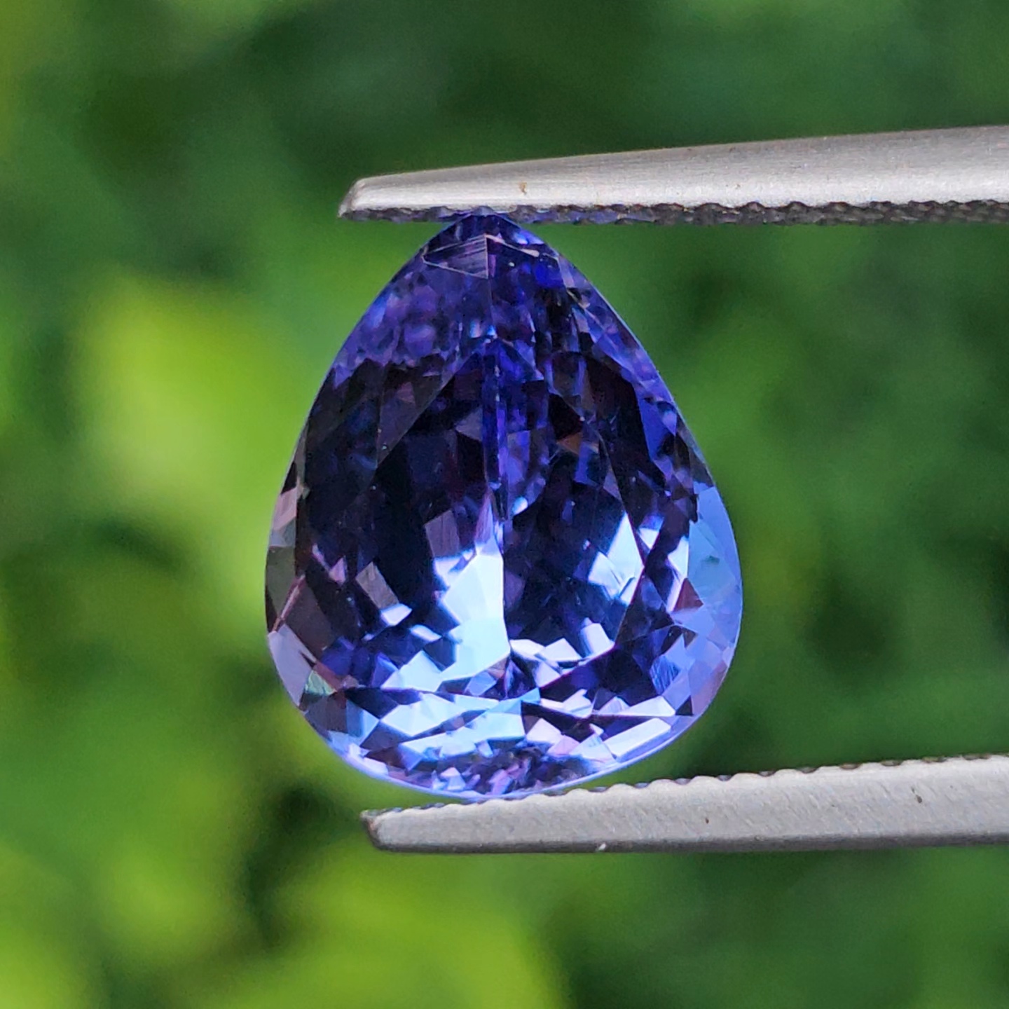 พลอย แทนซาไนท์ Tanzanite 5.30 กะรัต (Cts) พร้อมใบเซอร์ พลอยแท้อัญมณีมงคล ประจําวันเกิด เครื่องประดับพลอย