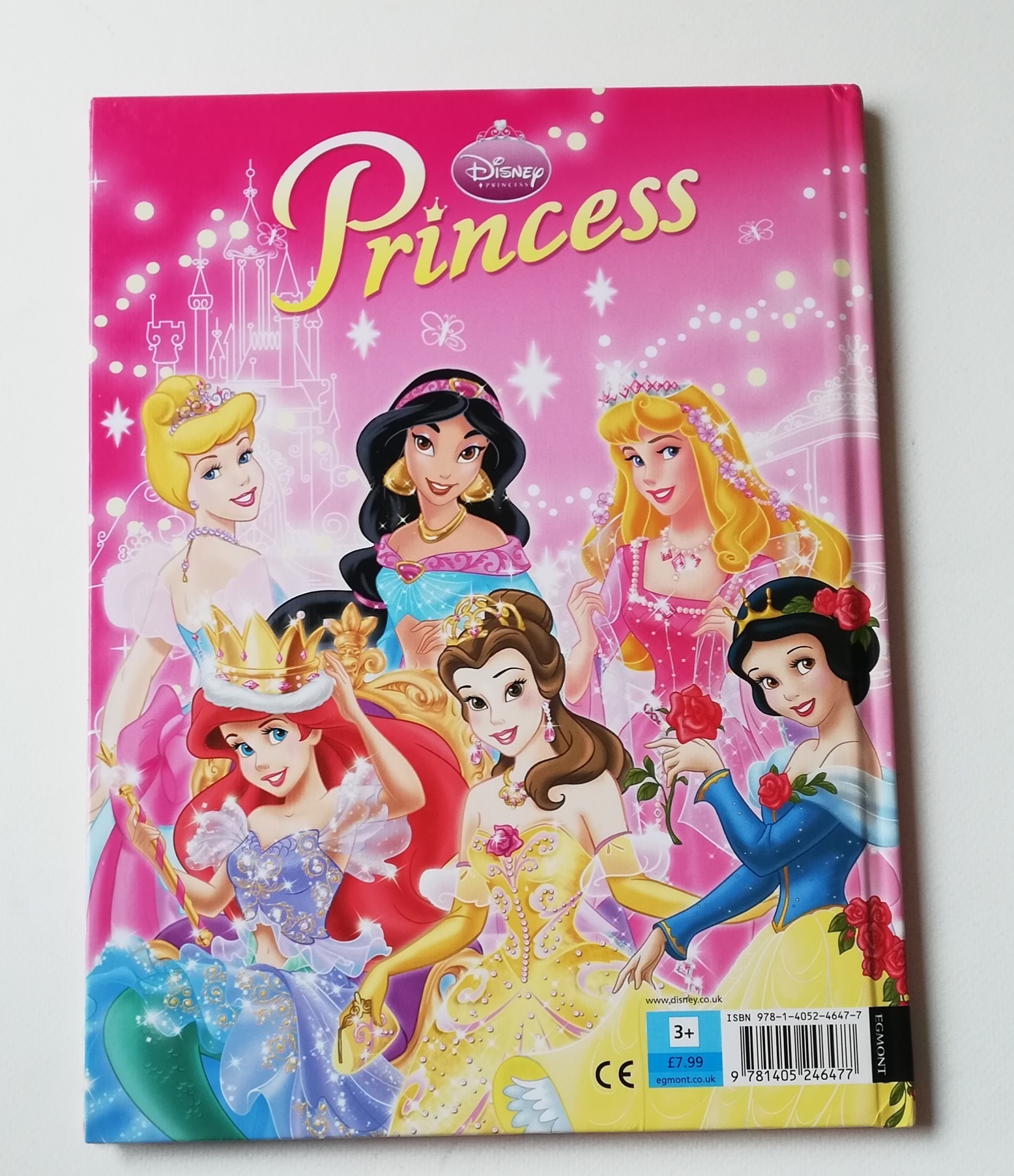 มีหลายภาพ,หนังสือภาพสวย เล่มใหญ่ ปกแข็ง นิทานและเกมส์ เจ้าหญิงดิสนีย์ ภาษาอังกฤษ Disney Princess Annual 2010 :- สโนไวท์ ออโรร่า ซินเดอเรลล่า แอเรียล แบลล์ และ จัสมิน จาก อลาดิน