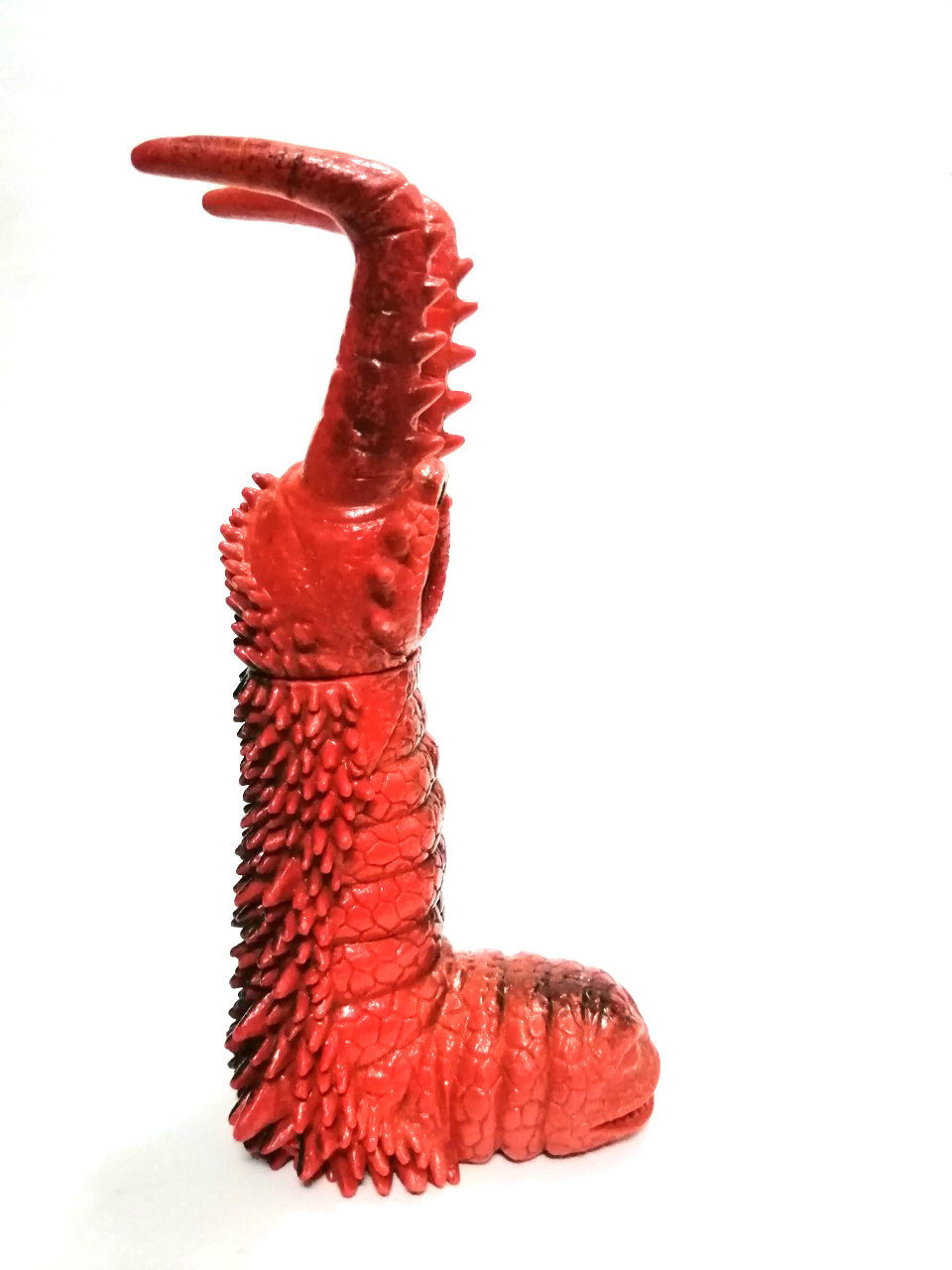 ซอฟ7นิ้ว สัตว์ประหลาด ทวินเทล จากอุลตร้าแมนแจ๊ค ขนาดประมาณ 8 นิ้ว สภาพดี งาน japan 1989 Soft Monster Twin Tail from Ultraman Jack