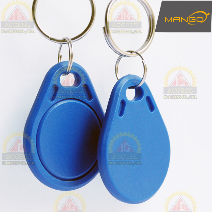 พวงกุญแจคีย์การ์ด Keytag หยดน้ำ Mifare 13.56MHz. ยี่ห้อ Mango
