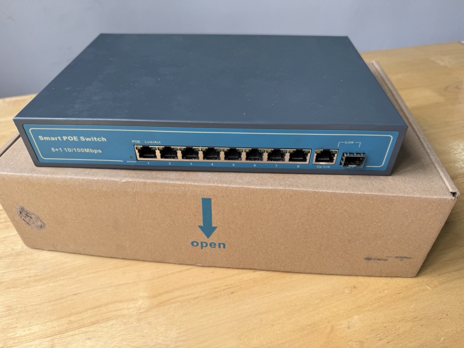 Smart Poe Switch 10/100 XMS-POE 508 8 Port