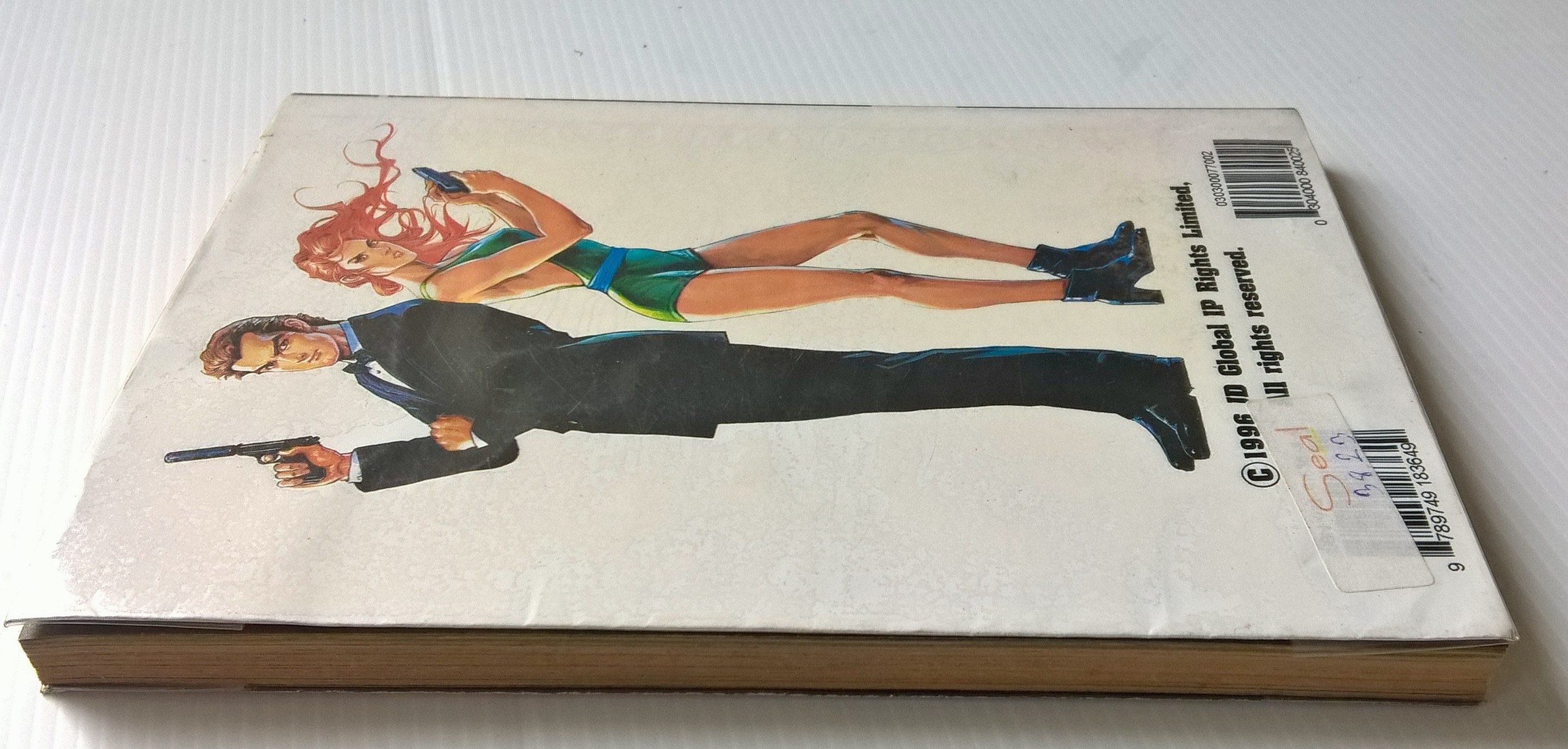 หนังสือการ์ตูนจีนเก่า “รหัสประหาร 001™ เรื่องและภาพโดย Tony Wong,Action Frame เล่ม 2