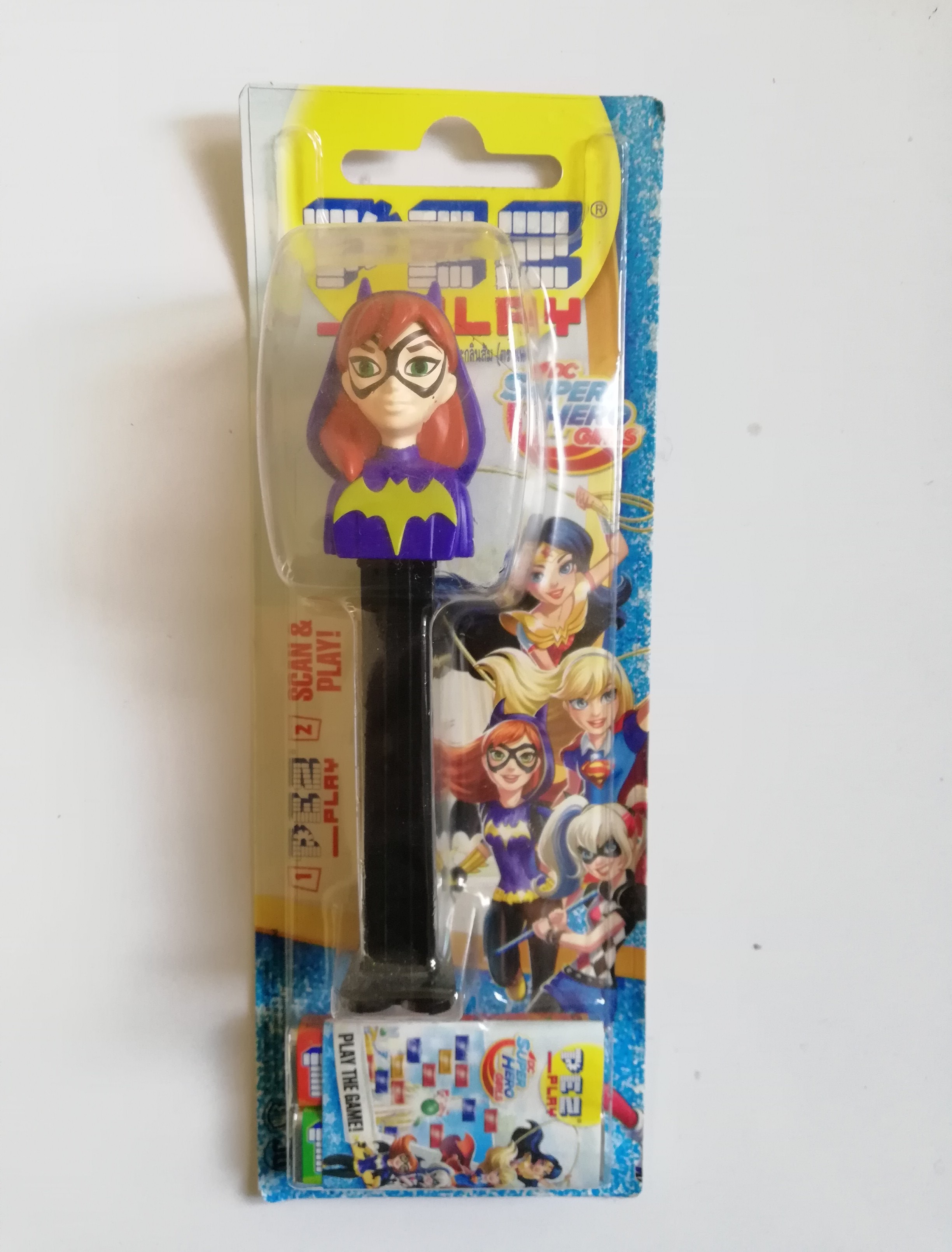 ขนม PEZ รูปแบทเกิลด์ อนิเม ซีรีย์ ของใหม่ยังไม่แกะแพค ขนมอยู่ครบ สำเนา
