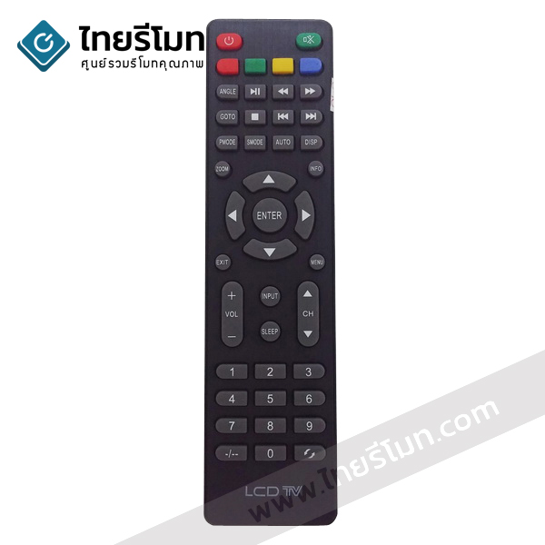 รีโมททีวี Alpha รุ่นLCD [ปุ่มกลางINPUT / ปุ่มSLEEP]