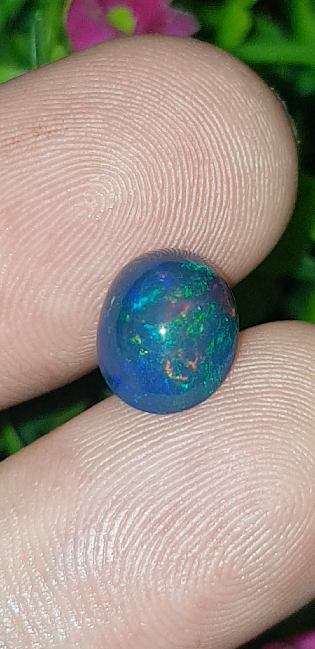 พลอย โอปอล Opal 2.05 กะรัต (Cts.) พลอยแท้ อัญมณีมงคลประจําวันเกิด เครื่องประดับพลอย