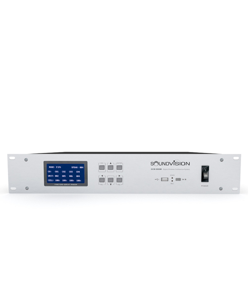 SOUNDVISION DCW-9900M เครื่องควบคุมชุดไมค์ประชุมไร้สาย 2.4G