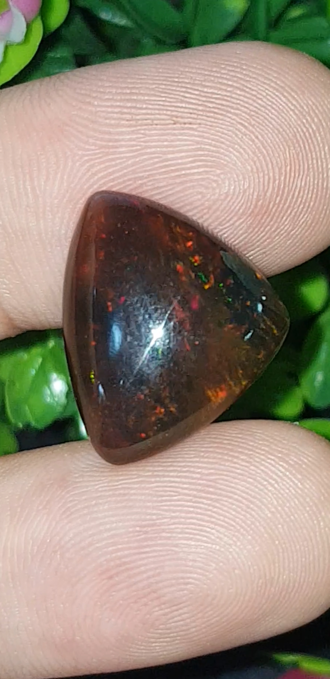 พลอย โอปอล Opal 8.14 กะรัต (Cts.) พลอยแท้ อัญมณีมงคลประจําวันเกิด เครื่องประดับพลอย