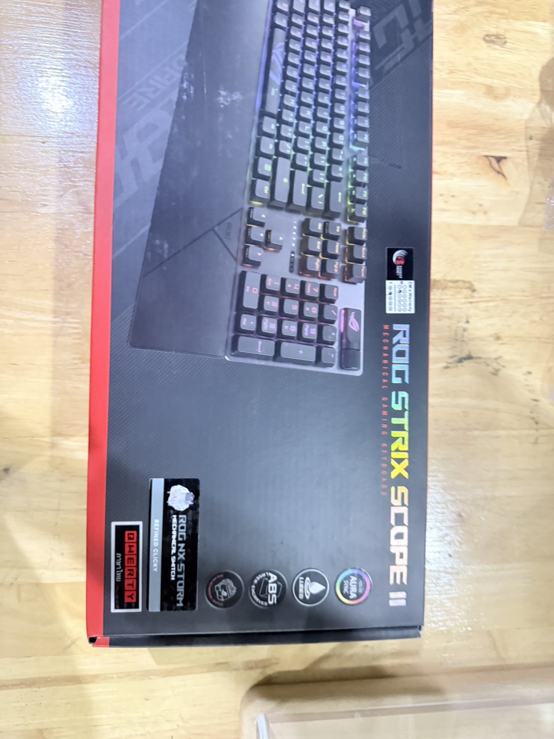 Keyboard Asus Rog Strix Scope II XA11 NX Keyboard