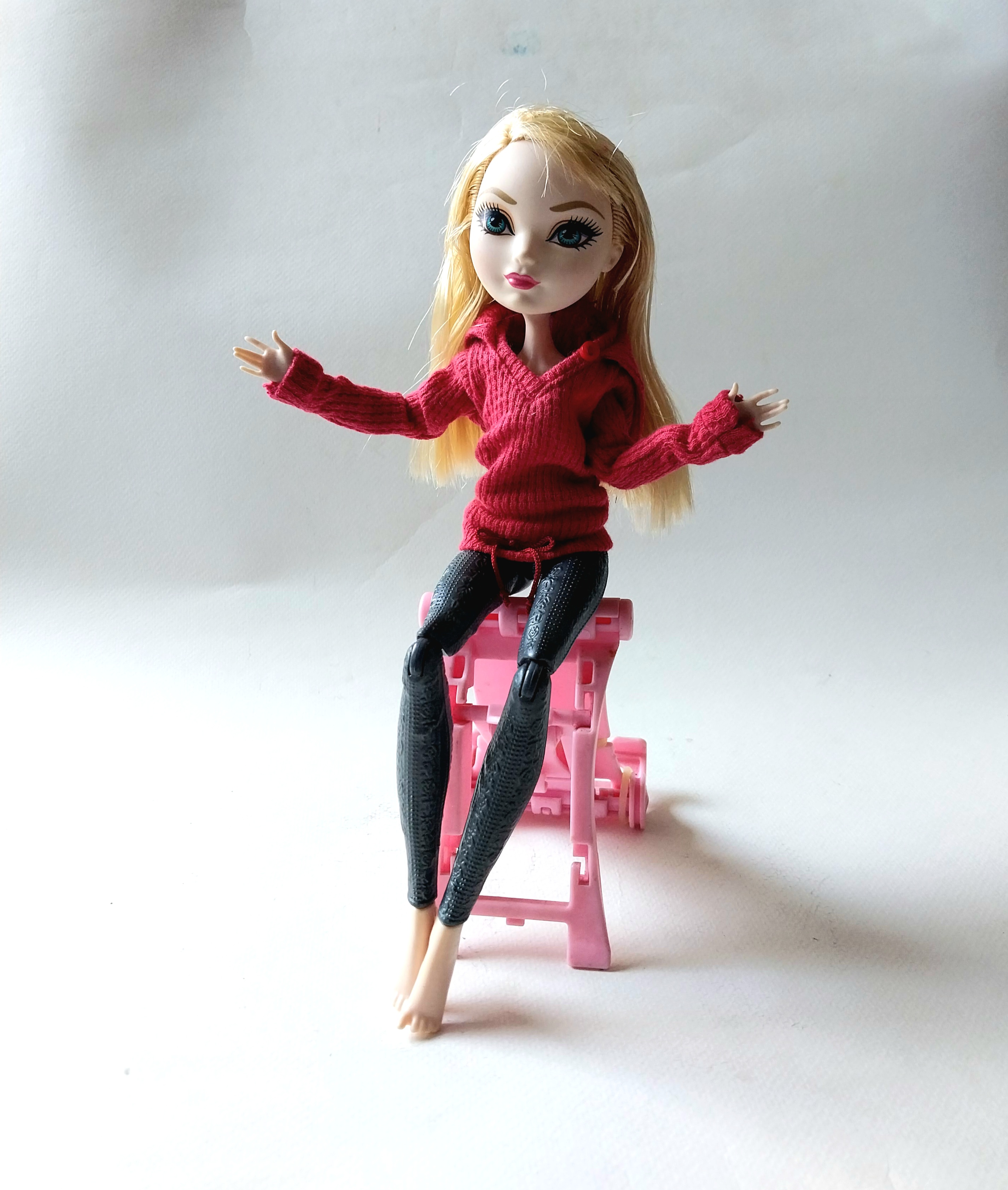 มีหลายภาพ ไม่รวมฐาน ,ตุ๊กตาข้อต่อ EverAfterHigh แอปเปิ้ลไวท์ดอล เอฟเวอร์อาฟเตอร์ไฮ ของแท้แมทเทล Mattel China 2015