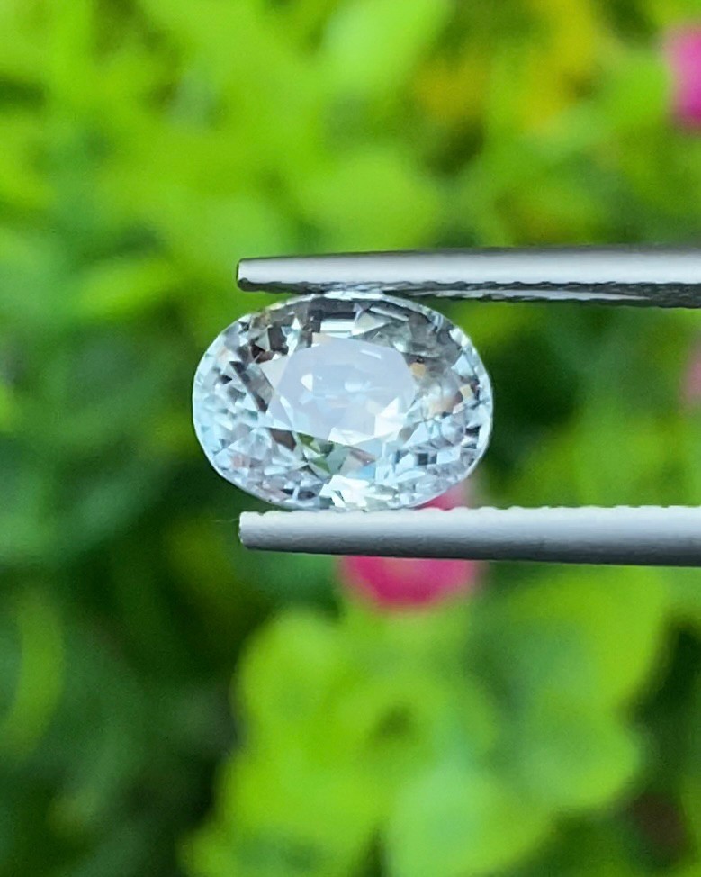 พลอย คัลเลอร์เชนจ์ แซฟไฟร์ Color Change Sapphire 2.77 กะรัต (Cts.) ดิบ พร้อมใบเซอร์ พลอยแท้ อัญมณีมงคลประจําวันเกิด เครื่องประดับพลอย