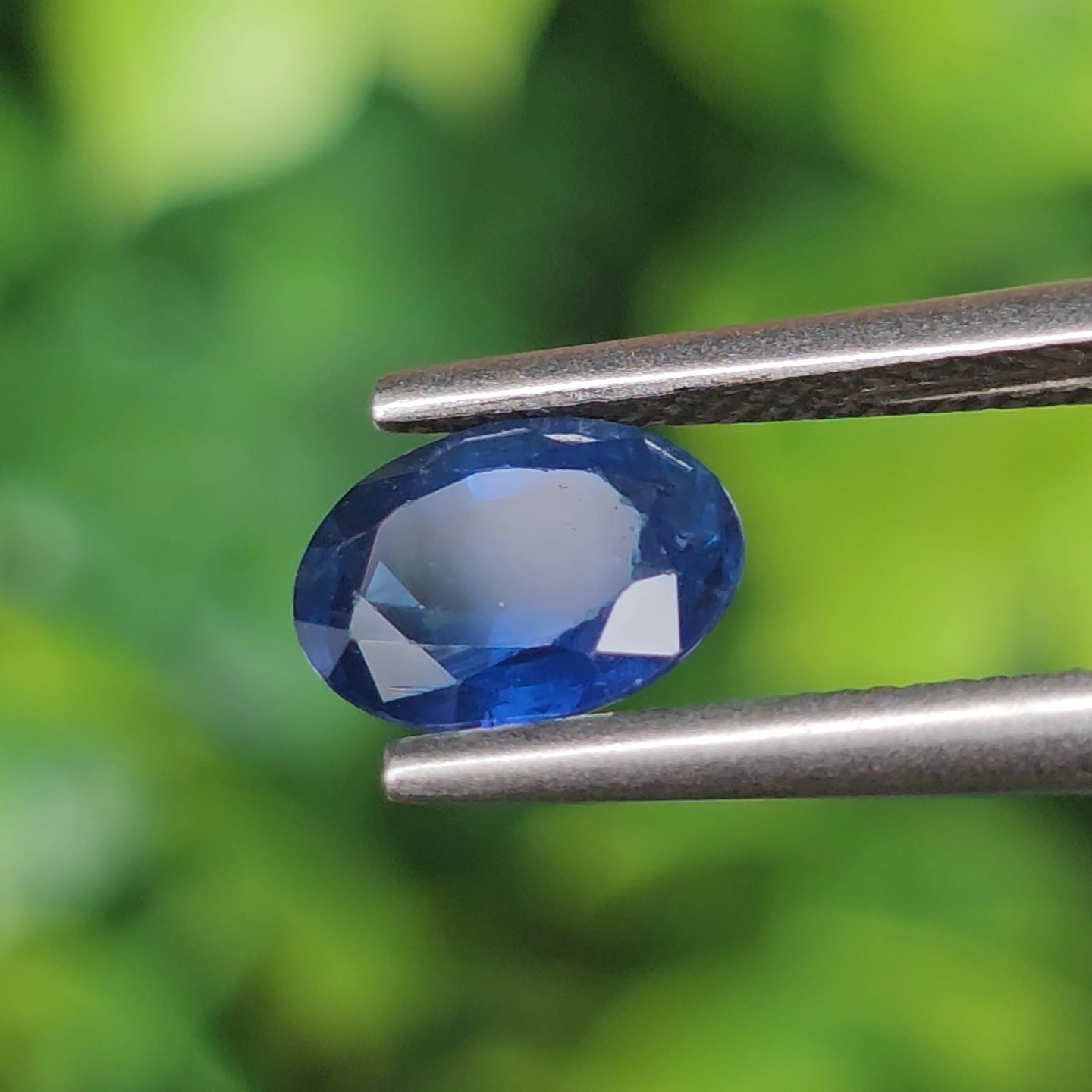 พลอย ไพลิน Blue Sapphire 1.20 กะรัต (Cts.) พลอยแท้ อัญมณีมงคลประจําวันเกิด เครื่องประดับพลอย