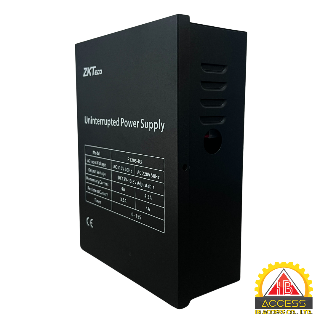 Power Supply 12Vdc 4.5A ยี่ห้อ ZKTeco รุ่น P1205-B3