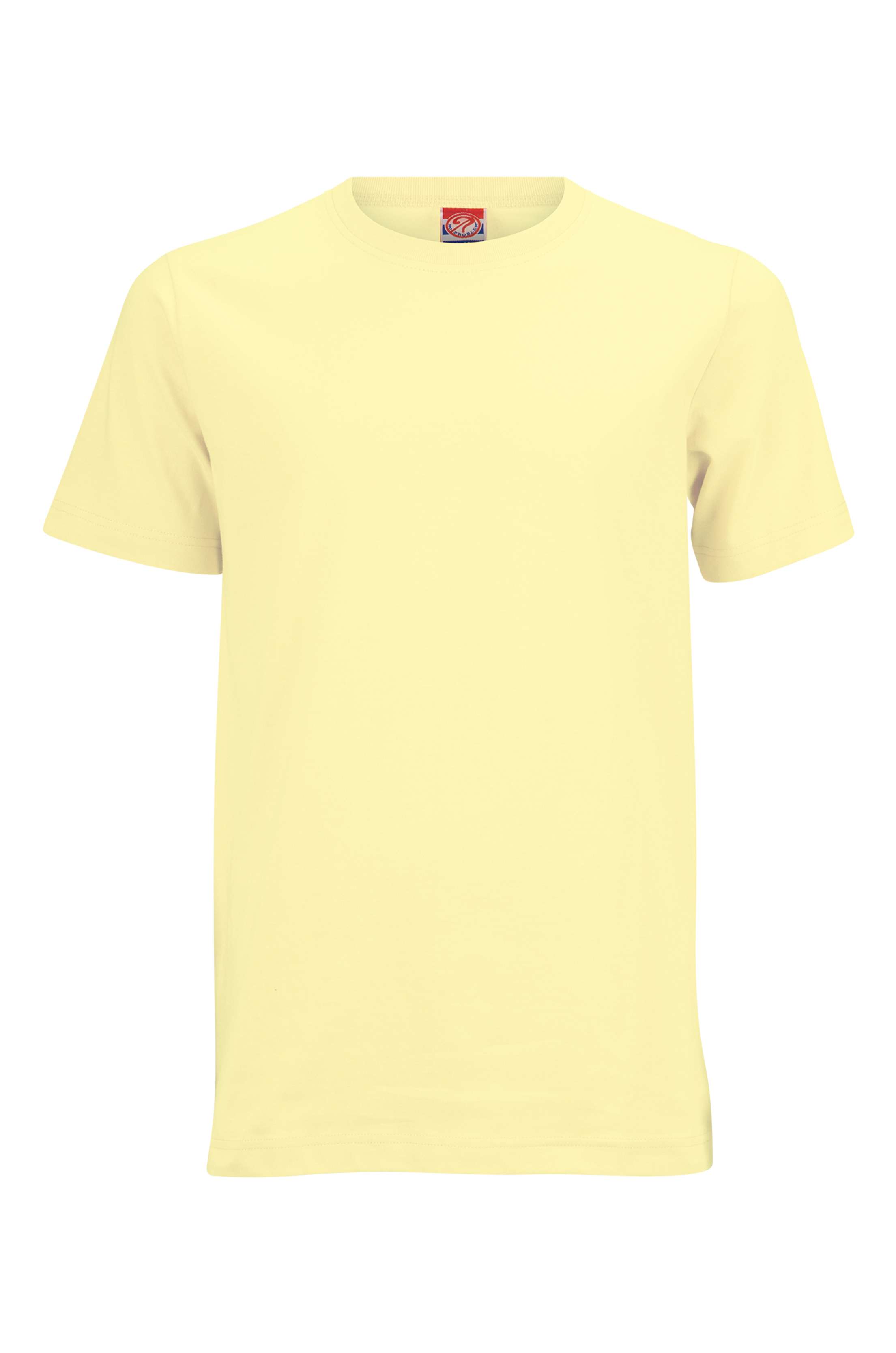 Noproblem Noproblem ยอดขาย No.1 รับประกัน ไม่ย้วย ไม่ยืด ผ้านุ่ม เสื้อยืด สีพื้น เสื้อยืดคอกลม สีครีม