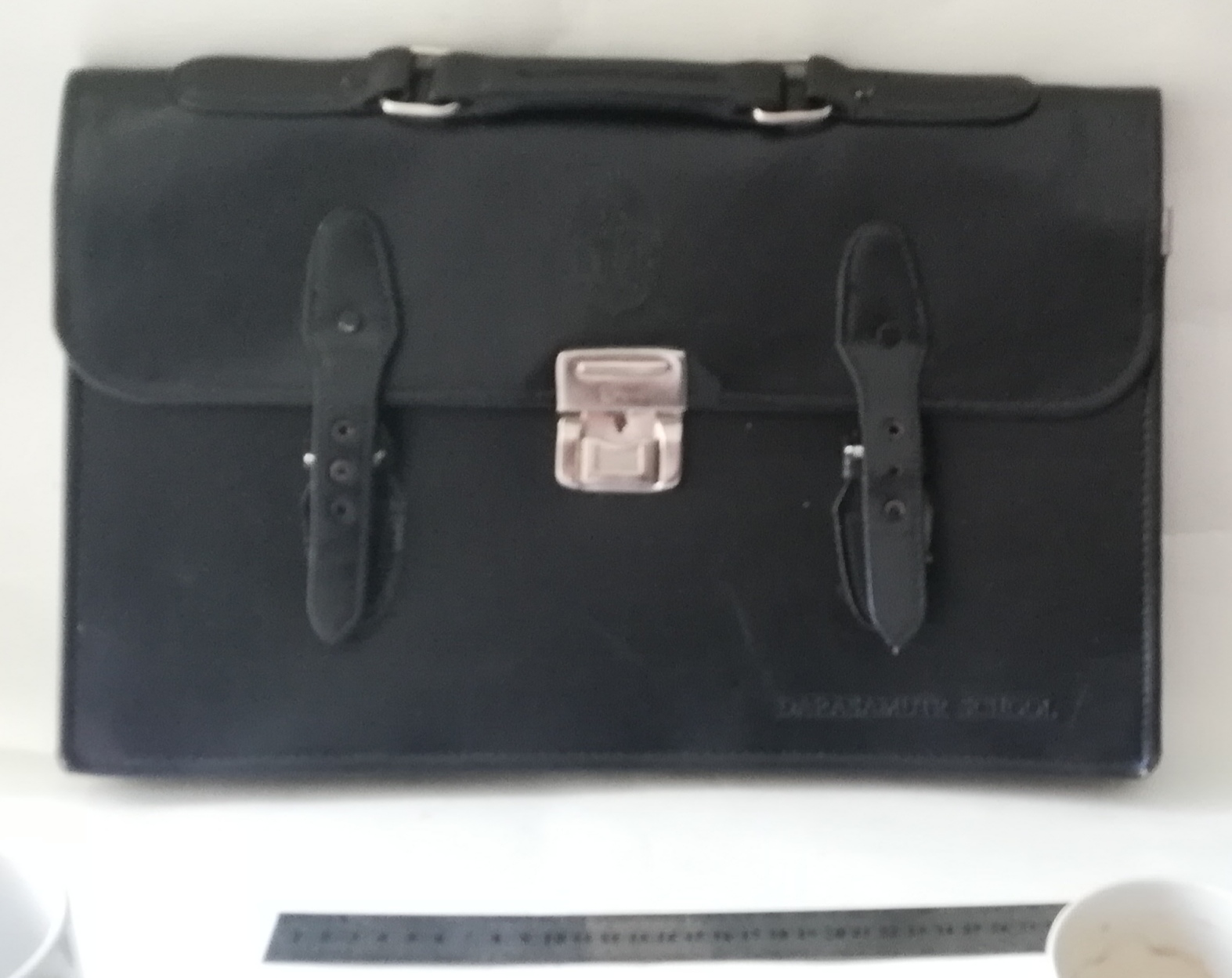 ของสะสมเก่า กระเป๋านักเรียน จาก โรงเรียนดาราสมุทร ศรีราชา **มีตำหนิโปรดตรวจสอบทุกภาพ