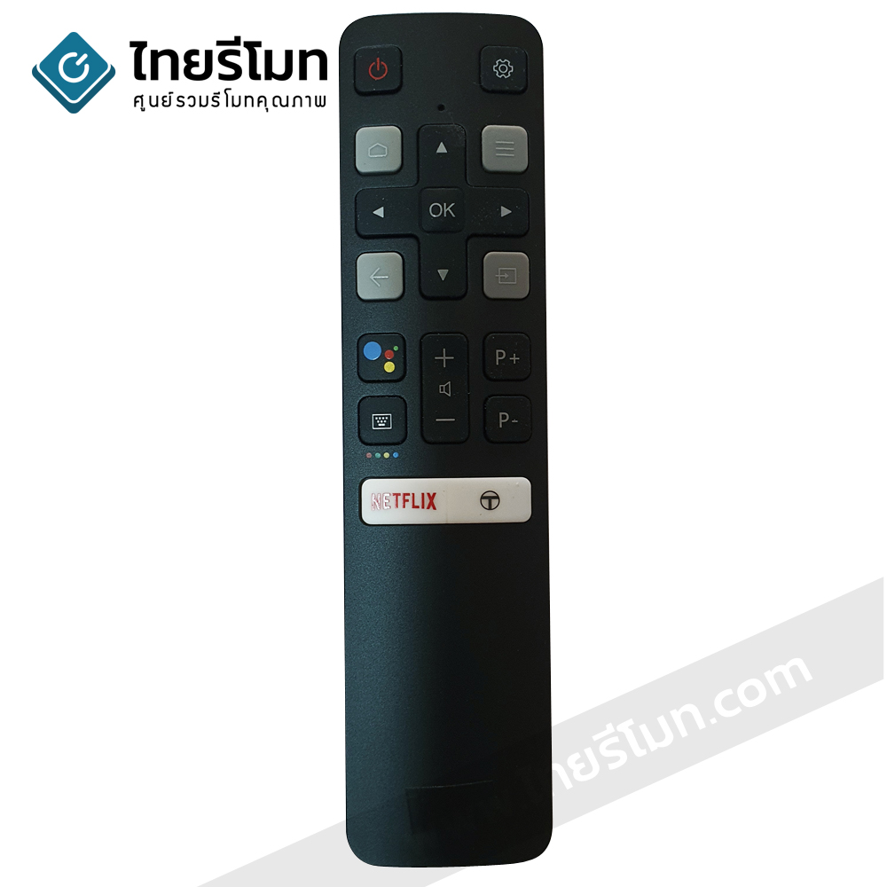 รีโมททีวี TCL Smart TV รุ่นMRC802V สั่งงานด้วยเสียงได้ (Smart Remote TCL)*กดอ่านรายละเอียดสินค้าก่อนสั่งซื้อ*