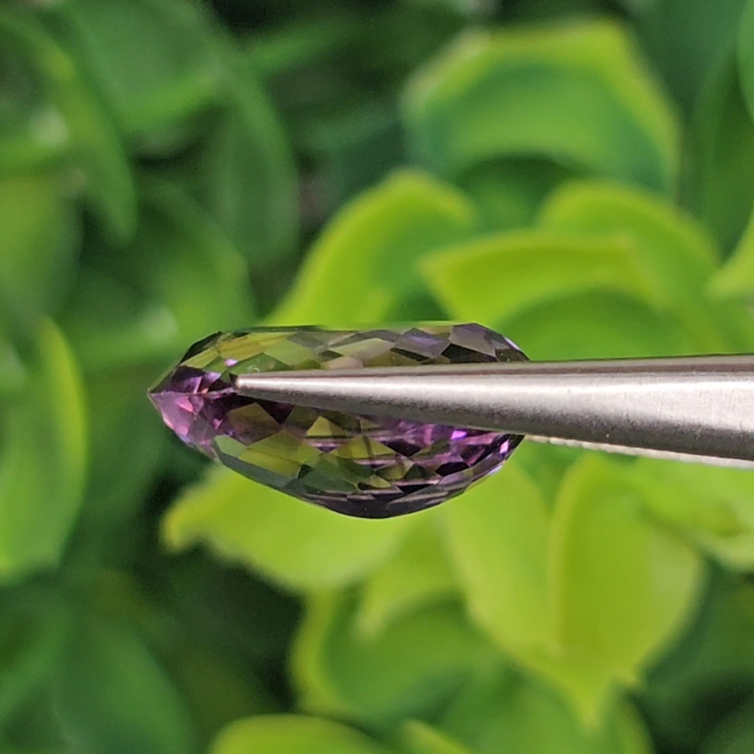 พลอย อเมทิส Amethyst 5.29 กะรัต (Cts.) พลอยแท้ อัญมณีมงคลประจําวันเกิด เครื่องประดับพลอย