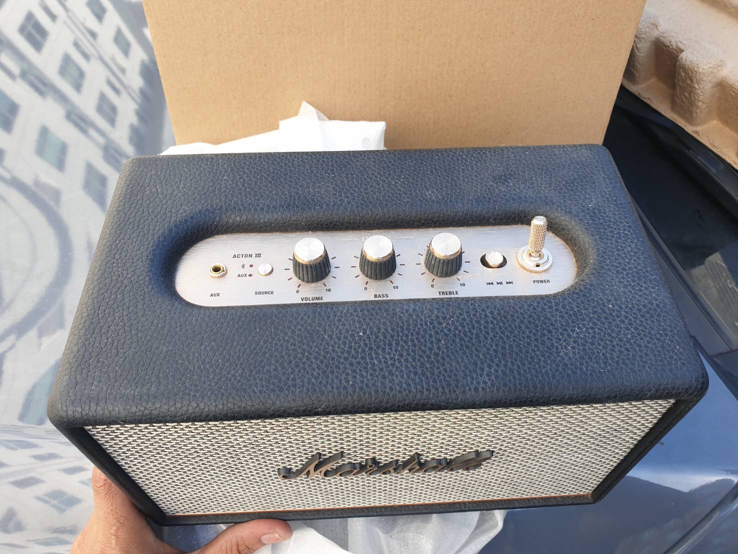 ลำโพง Mashall Action III สภาพดีมากมีกล่องศูนย์ไทย