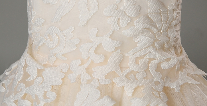 Pre-order ชุดราตรีเด็ก ชุดออกงาน ชุดกระโปรง สไตล์เจ้าหญิง แขนกุด คอกลม ผ้าลูกไม้ กระโปรงตาข่าย แต่งโบว์ด้านหลัง มีซิป