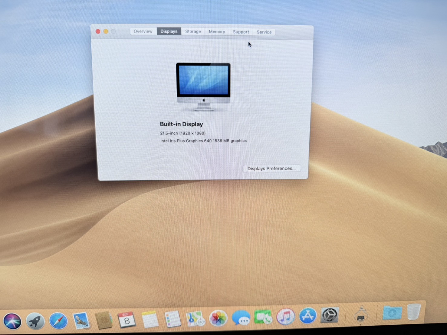 Apple iMac 2017 21.5" (i5-7360U/8GB/HDD 1TB/VGA lris Plus 640 1536MB) มี 12 เครื่องสุเท้าย