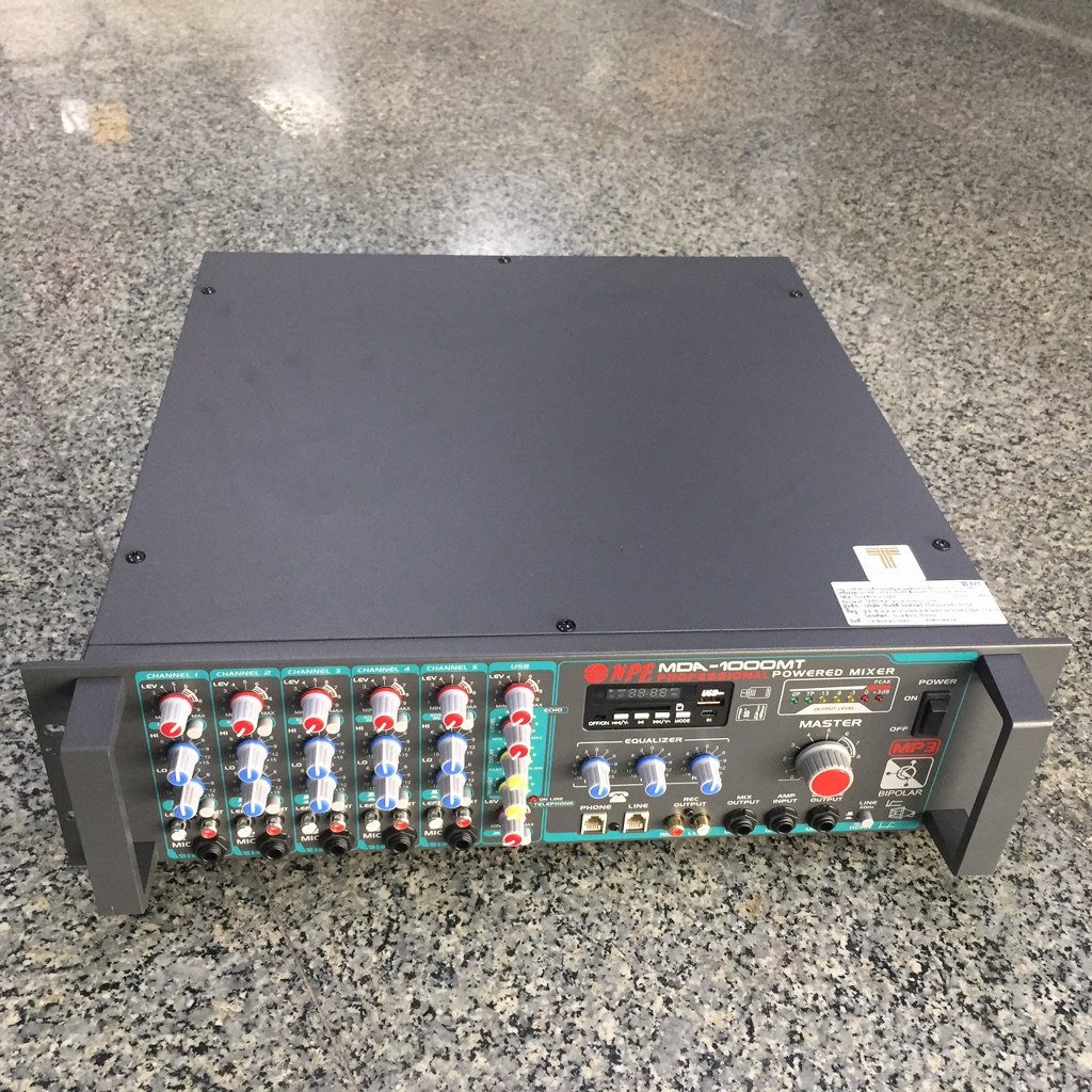 NPE MDA-1000MT POWERMIXER+LINE+USB