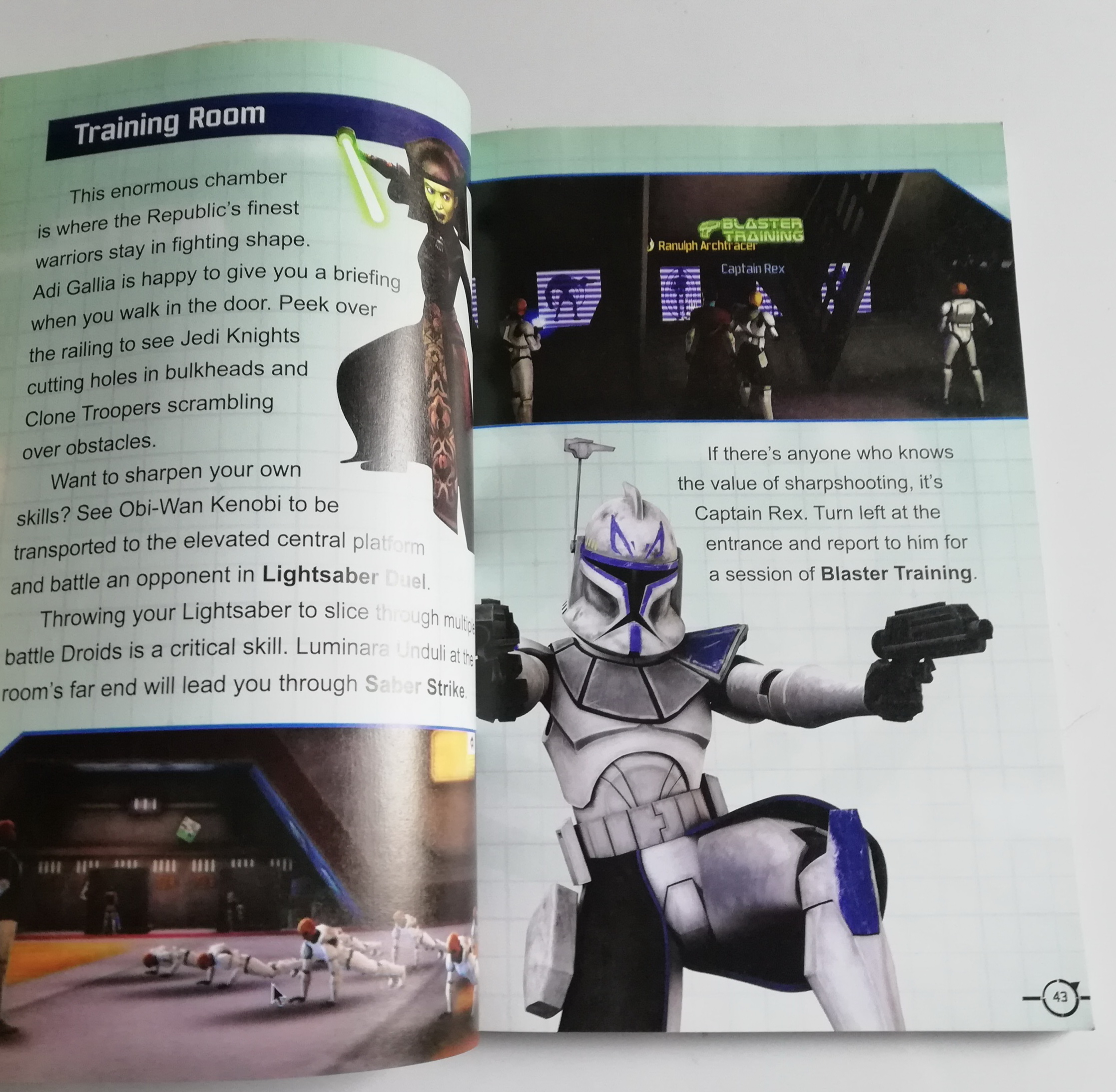 หนังสือขนาดพ็อคเก็ตบุ๊คภาพสีทั้งเล่ม Star Wars, Clone Wars Adventures , the official guide to the Virtual World ** มีตำหนิ โปรดตรวจสอบทุกภาพ