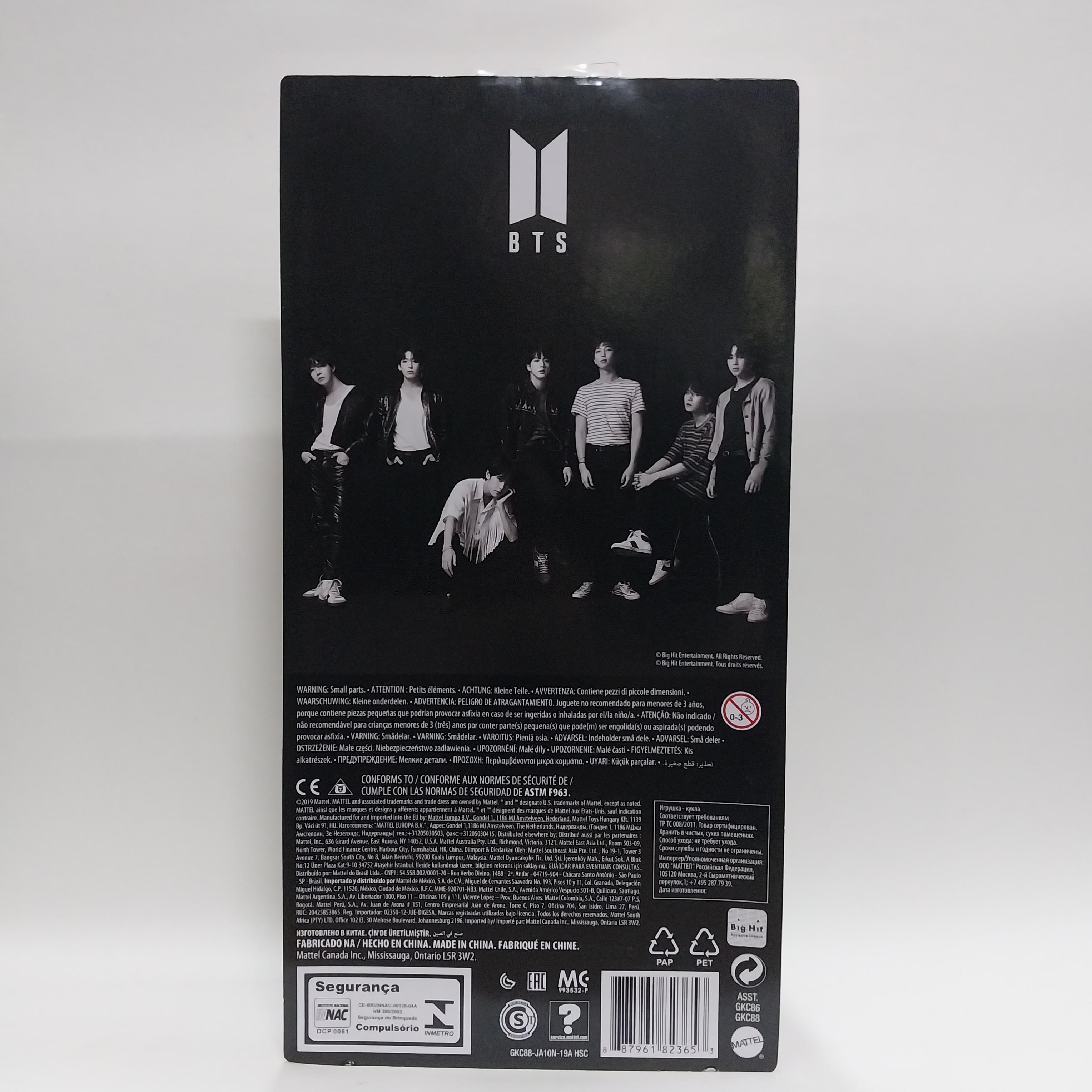 มีหลายภาพ มือ1 กล่องชำรุดบ้าง มีหลายภาพ ตุ๊กตาบอยแบรนด์เกาหลี BTS ของแท้แมทเทล