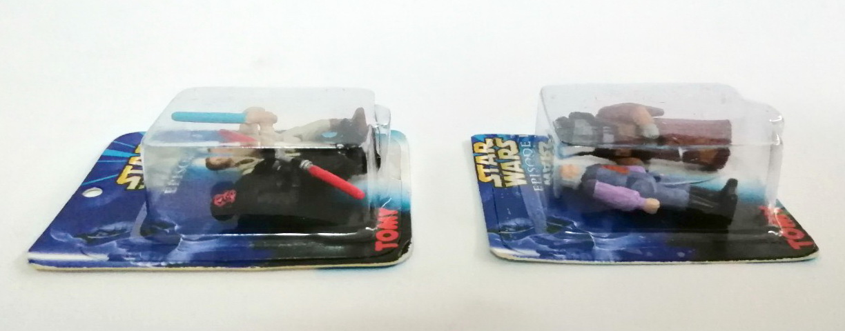 ของเล่นสตาร์วอส์ Star Wars แพคจิ๋๋ว ขนาดเล็กของTOMY ของเก่าไม่ค่อยพบเจอที่ไหน ขายคู่
