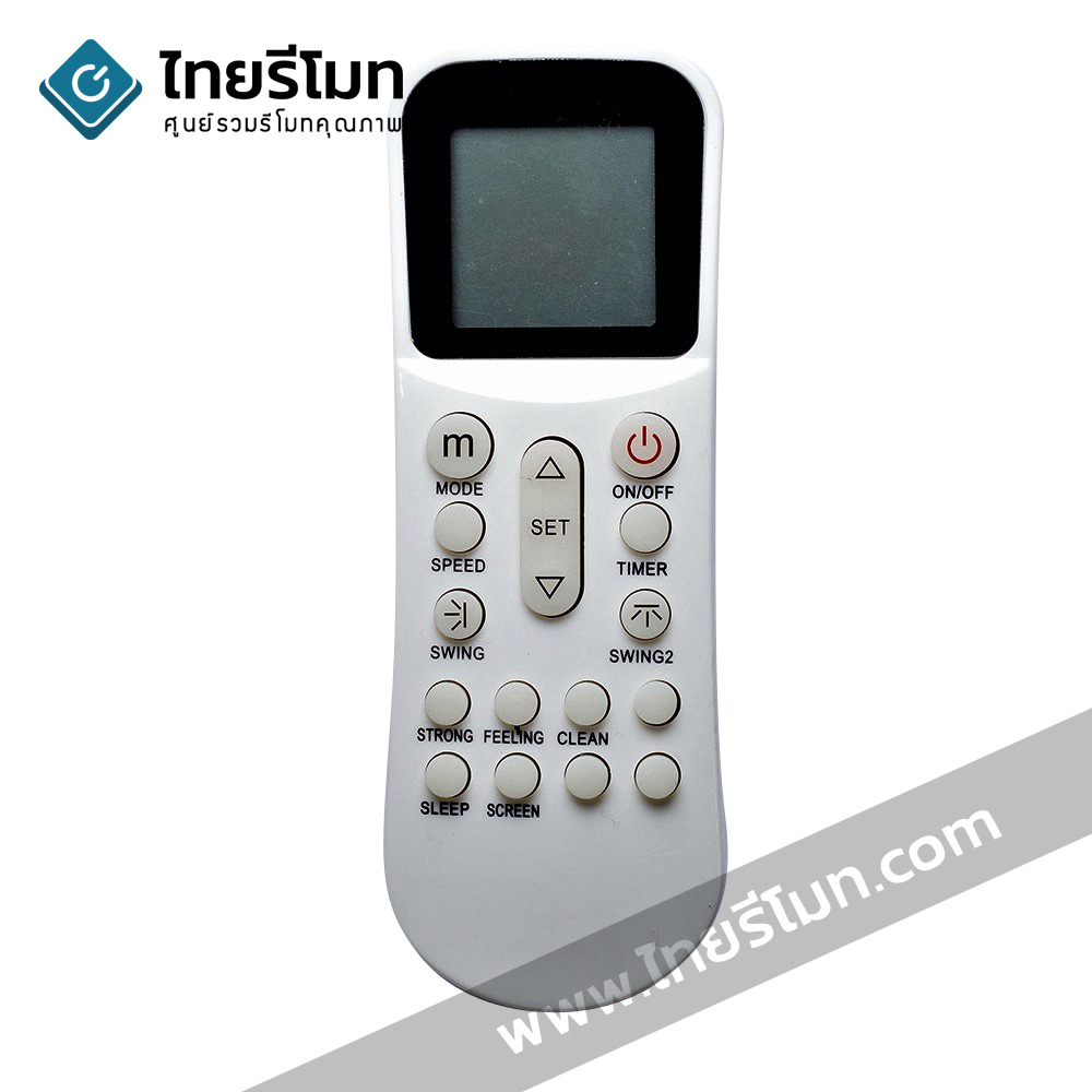 รีโมทแอร์ Mitsuta รุ่นK002E