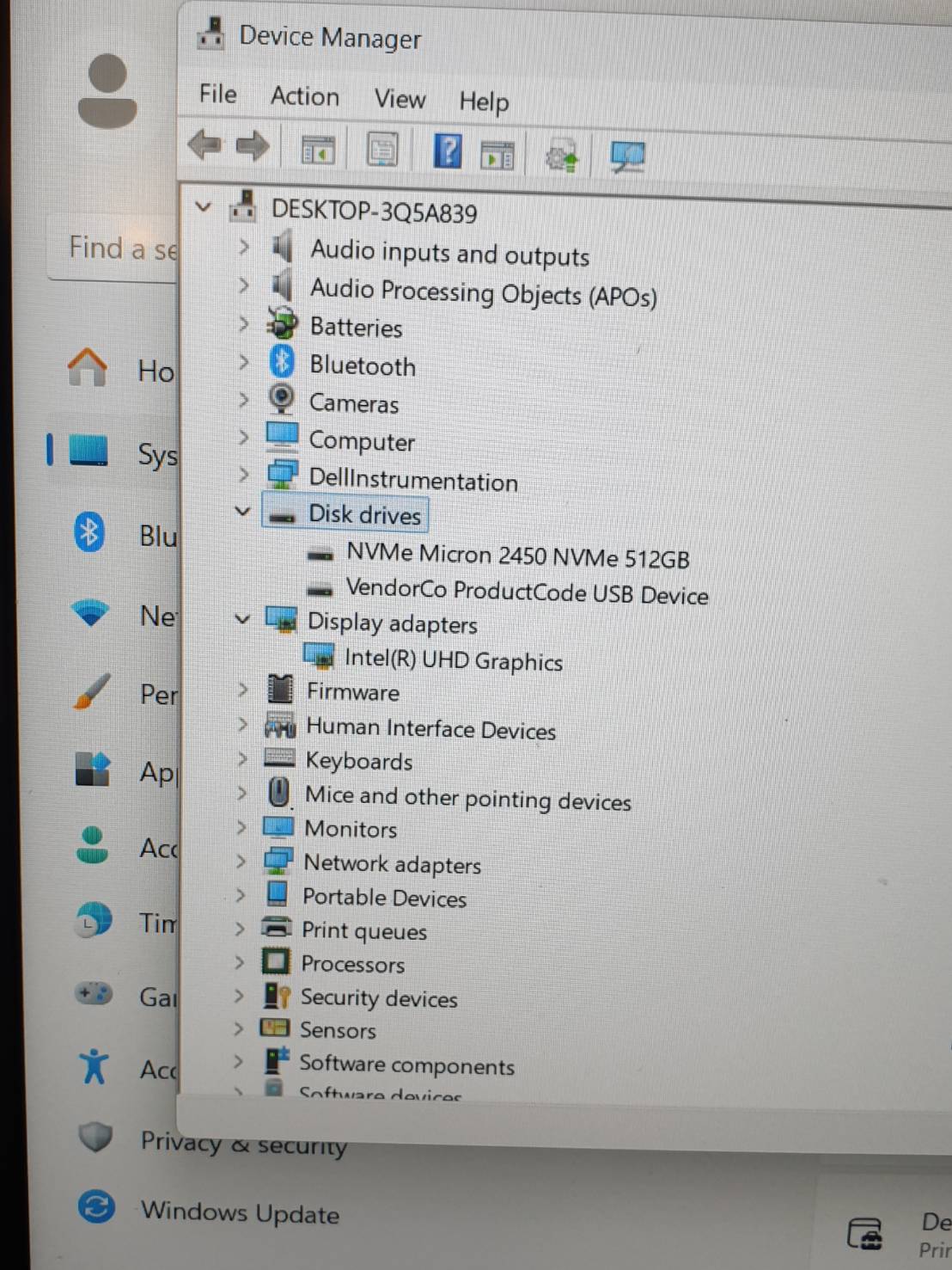 Notebook Dell Inspiron 15 i3 Gen13th SSD NVME 512 GB Ram 8 GB