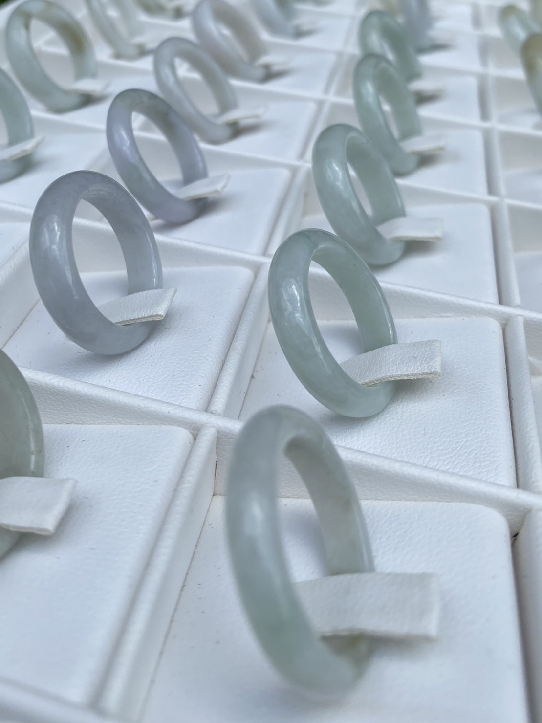 แหวนหยก (jadeite) Size 60 หยก พม่า แท้ (Myanmar Jade) Type A