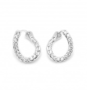 ต่างหูเพชร Costume Jewelry เพชร CZ รุ่น VANA แบรนด์ Shali