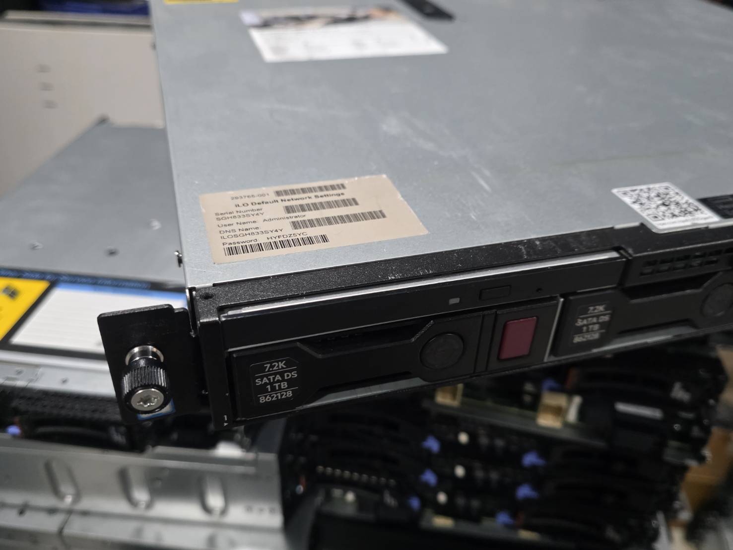 Server Hp Dl20 Gen9 E5-2609v3 Ram 8GB HDD 1TB x2 ลิขสิทธิ์ windows server 2016 แท้