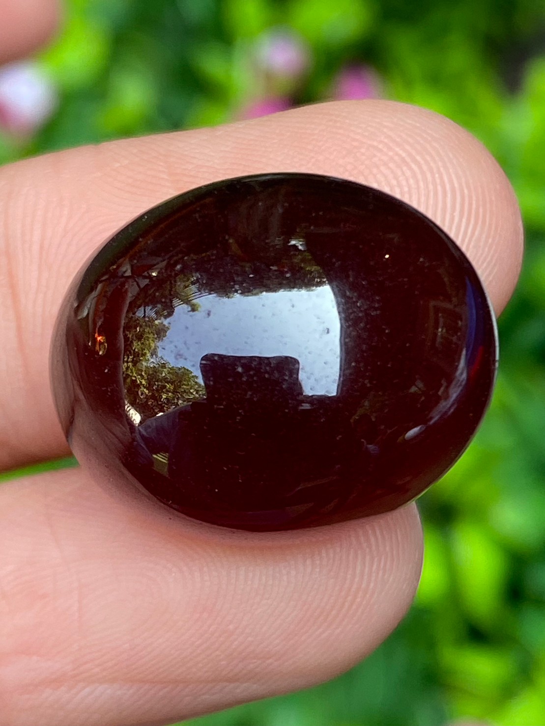 พลอย เฮลโซไนท์ การ์เน็ท Hessonite Garnet 37.82 กะรัต (Cts.) ดิบ Unheated พลอยแท้อัญมณีมงคล ประจําวันเกิด เครื่องประดับพลอย