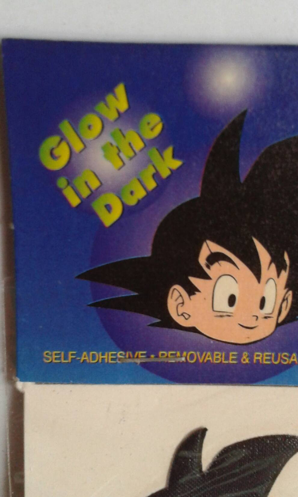 Magic Sticker,Grow in the Dark, DragonBall Z เมจิก สติ๊กเกอร์ สีสะท้อนแสง จาก ดรากอลบอลZ