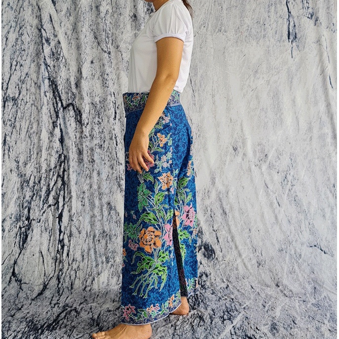 STAMPCOTTON กางเกงขายาว ผ้าปาเต๊ะ กางเกงเล กางเกงใส่สบาย