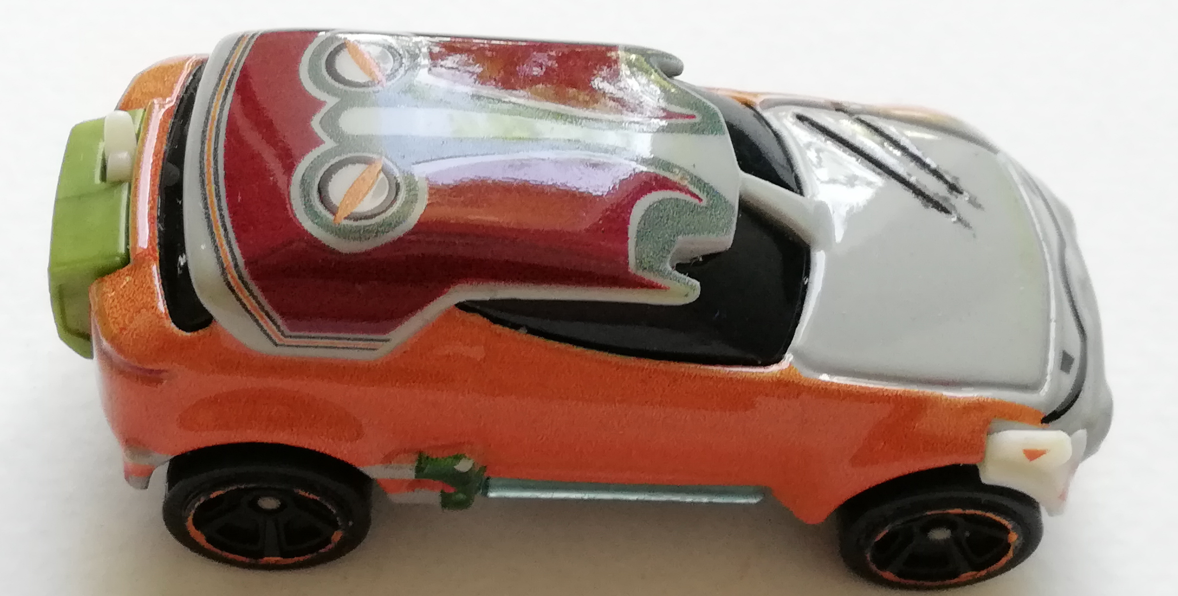 Die Cast, รถเหล็กสีส้มลายเอสร่า บริสเจอร์ EZRA BRIDGER จาก สตาร์วอรส์ Star Wars ,DLA73,2016 Mattel**ไม่มีแพ็ค