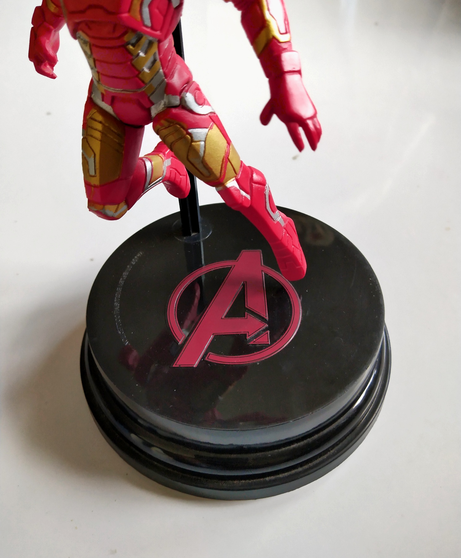 ของสะสม ท็อปเปอร์ ไออ้อนแมน ไอร่อนแมน ในภาพยนต์ อเวนเจอร์ เอจ ออฟ อัลตรอน , The Marvel 's Ironman , the topper from the movie "the Avenger, Age of Ultron, EGV