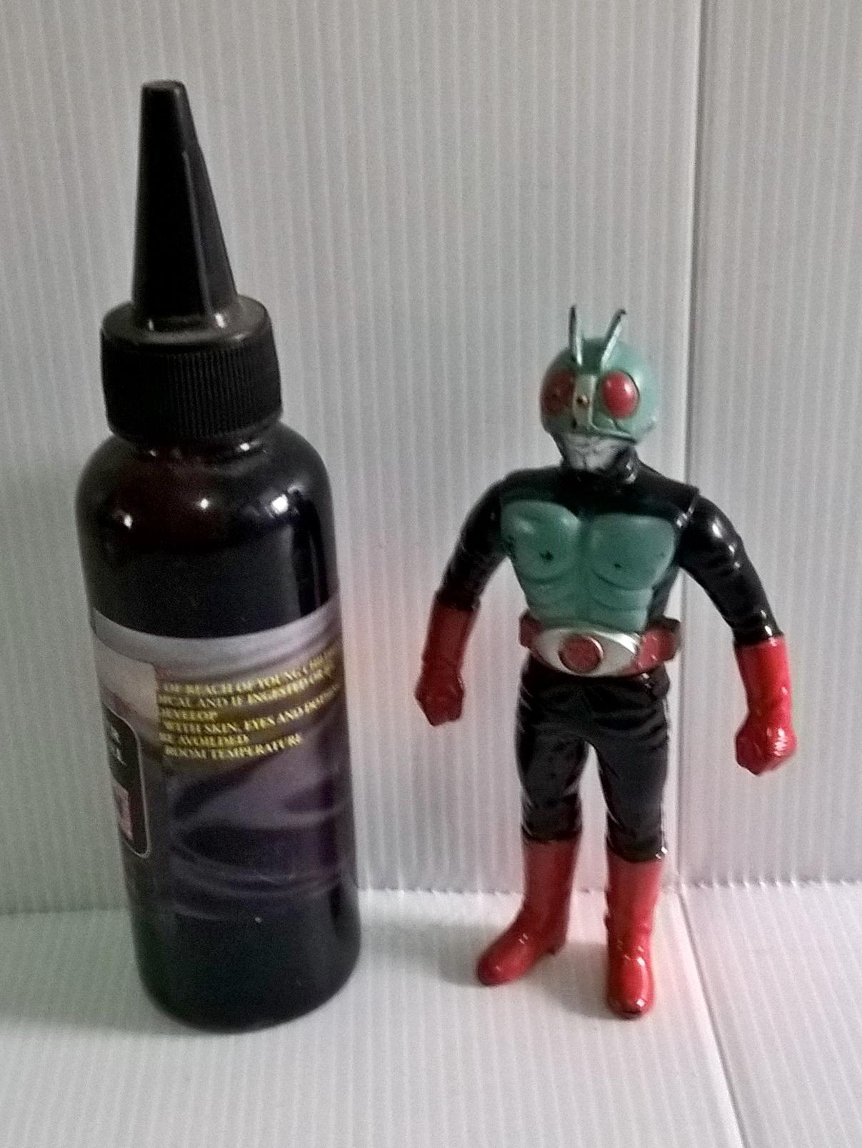 ของสะสมเก่า ซอฟ 4" มาสไรเดอร์2 โชวะไรเดอร์ ขนาดประมาณ 12 cm.