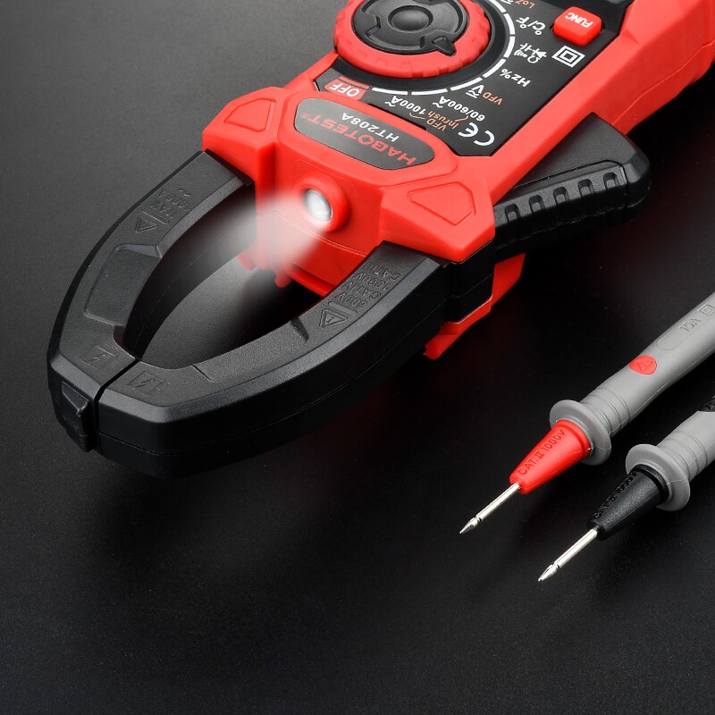 ดิจิตอลแคลมป์มิเตอร์ AC/DC 600A HABOTEST รุ่น HT206D