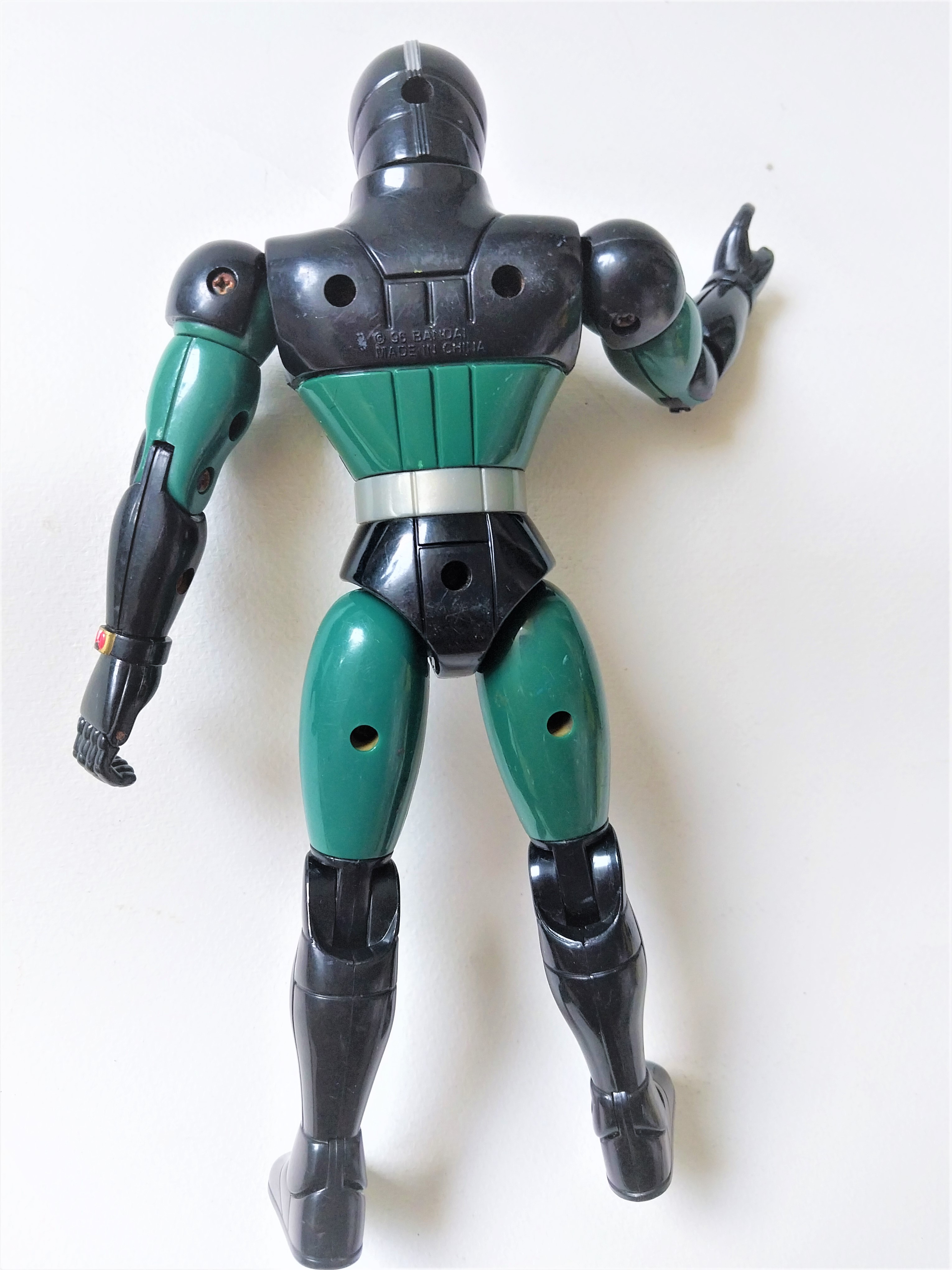 มีหลายภาพ ,**ไม่มีเขา มือชำรุด สีมีรอยบ้าง ตามภาพ มาส์คไรเดอร์แบล๊ค RX Posable Action Figure ขนาด 8 นิ้ว ข้อต่อทั้งตัว ไม่หลวม