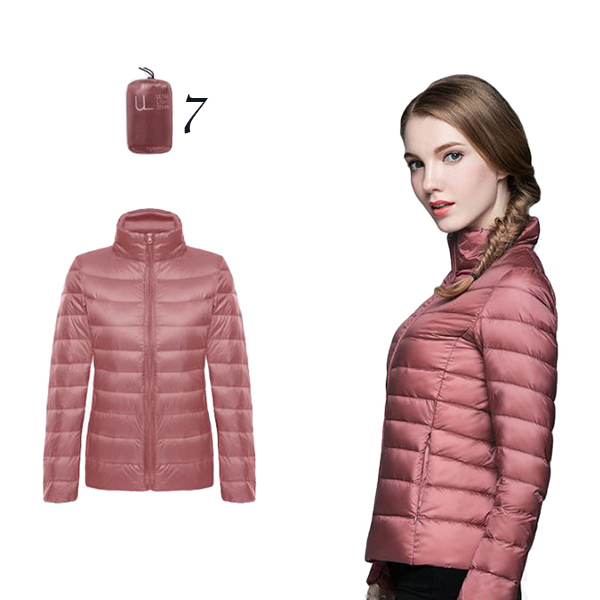 Ultra Light Down Jacket เสื้อกันหนาวขนเป็ดพร้อมถุงเก็บ (11718X)