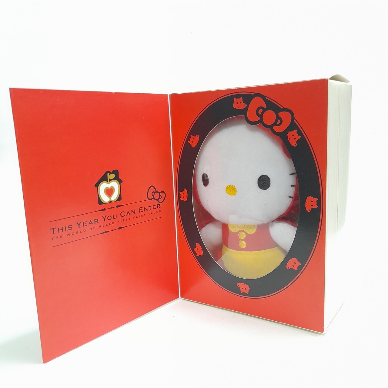 ตุ๊กตา คิตตี้ หนูน้อยหมวกแดง พรีเมี่ยม แมคโดนัลด์ ชุดแฟรี่เทลล์ งานในกล่องมือสองสภาพดี ขนาดตามรูป