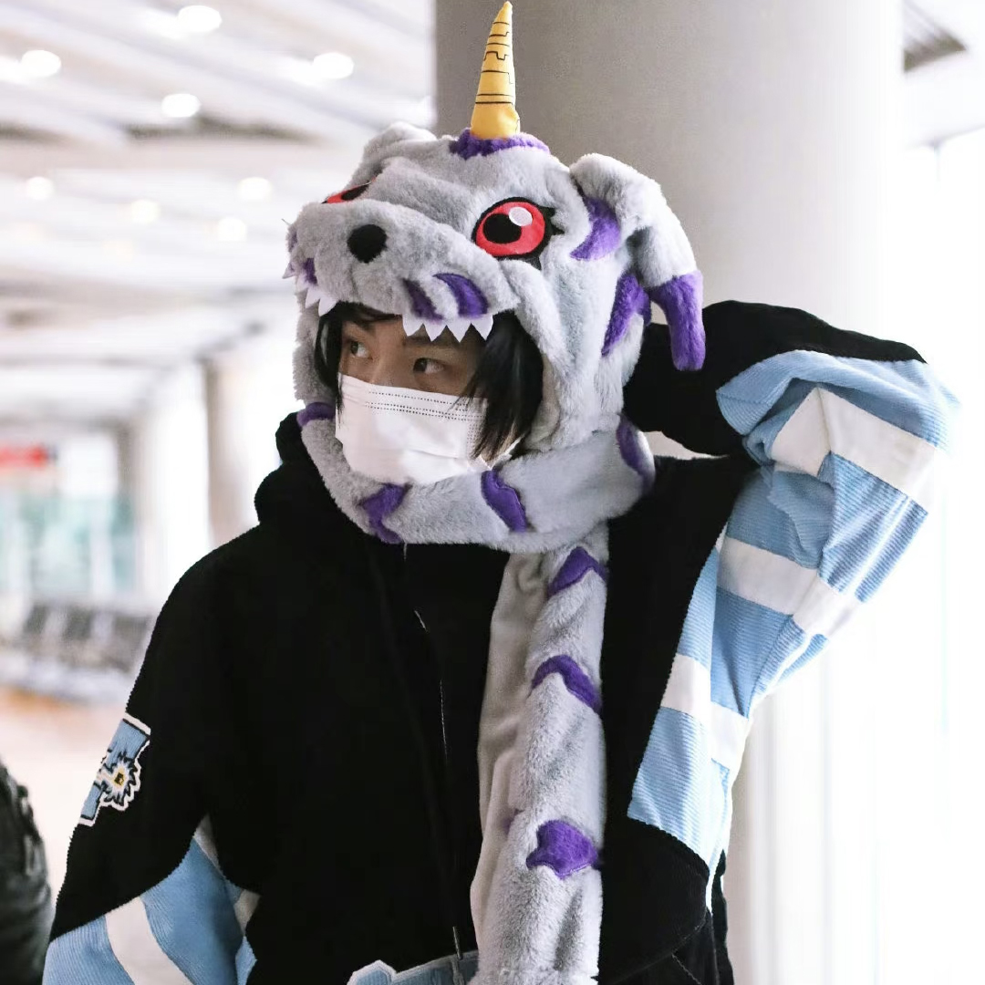 (PRE-ORDER) หมวก/ผ้าผันคอ Digimon