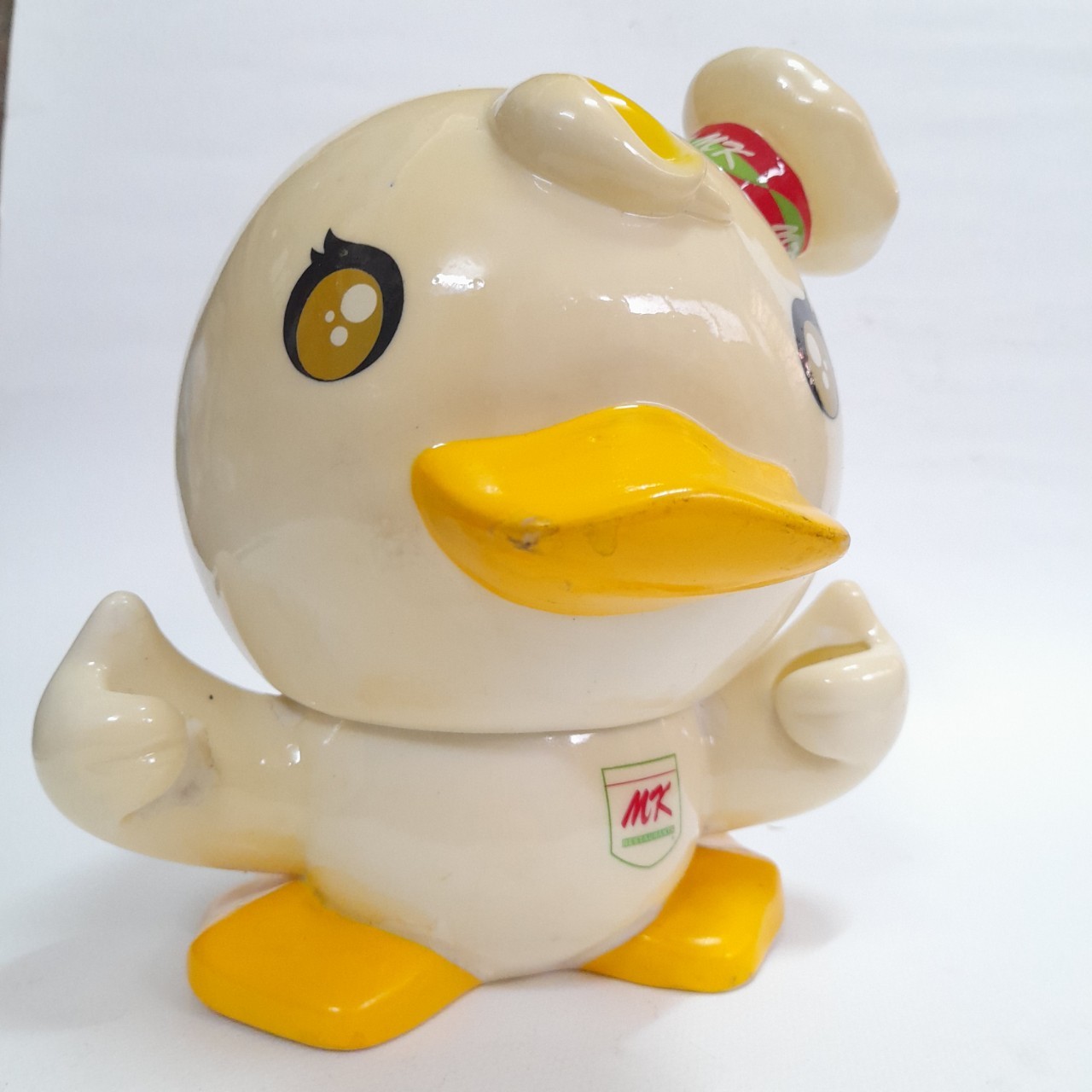 ซอฟแข็ง พรีเมี่ยมMkสุกี้ เป็ดเอ็มเคสุกี้MK(1) งานเก่าสภาพสะสม สภาพดีมีรอยบ้างขนาดใหญ่หนักแข็ง ขนาดตามรูป แยกหัวได้